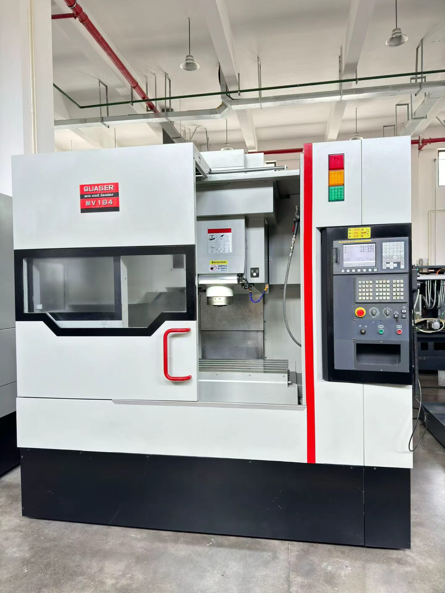 Quaser MV-184 D Vertical Machining Center with FANUC 0i-MF – 2 Units Available photo 3