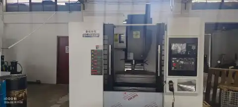 Unused Heavy-Duty 855 Vertical Machining Center with Mitsubishi M 80