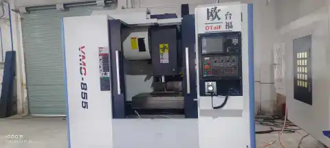 Brand New Unused Heavy-Duty 855 Vertical Machining Center with Mitsubishi M 80