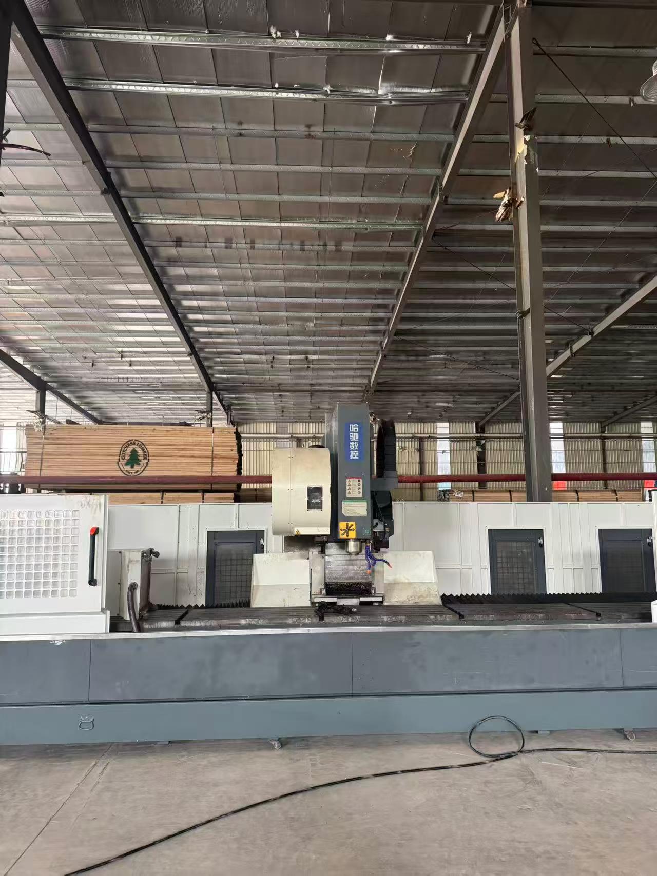 Used Profile Machining Center with 6500 mm X Travel and Mitsubishi M 80 photo 3