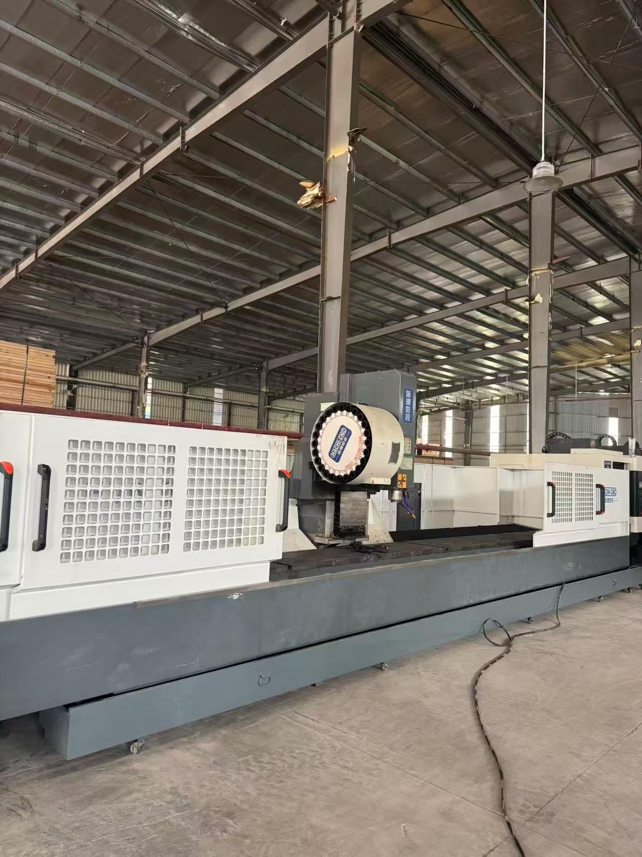 Used Profile Machining Center with 6500 mm X Travel and Mitsubishi M 80 photo 4