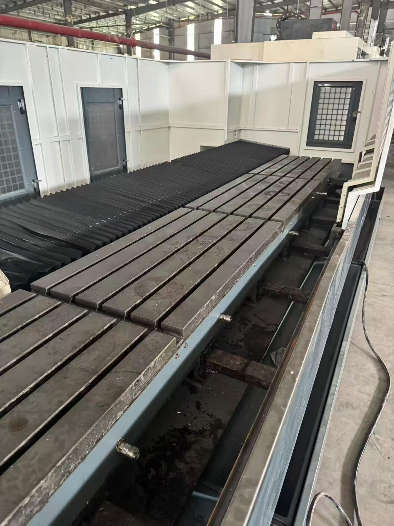 Used Profile Machining Center with 6500 mm X Travel and Mitsubishi M 80 photo 5
