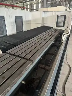 Used Profile Machining Center with 6500 mm X Travel and Mitsubishi M 80 photo 5