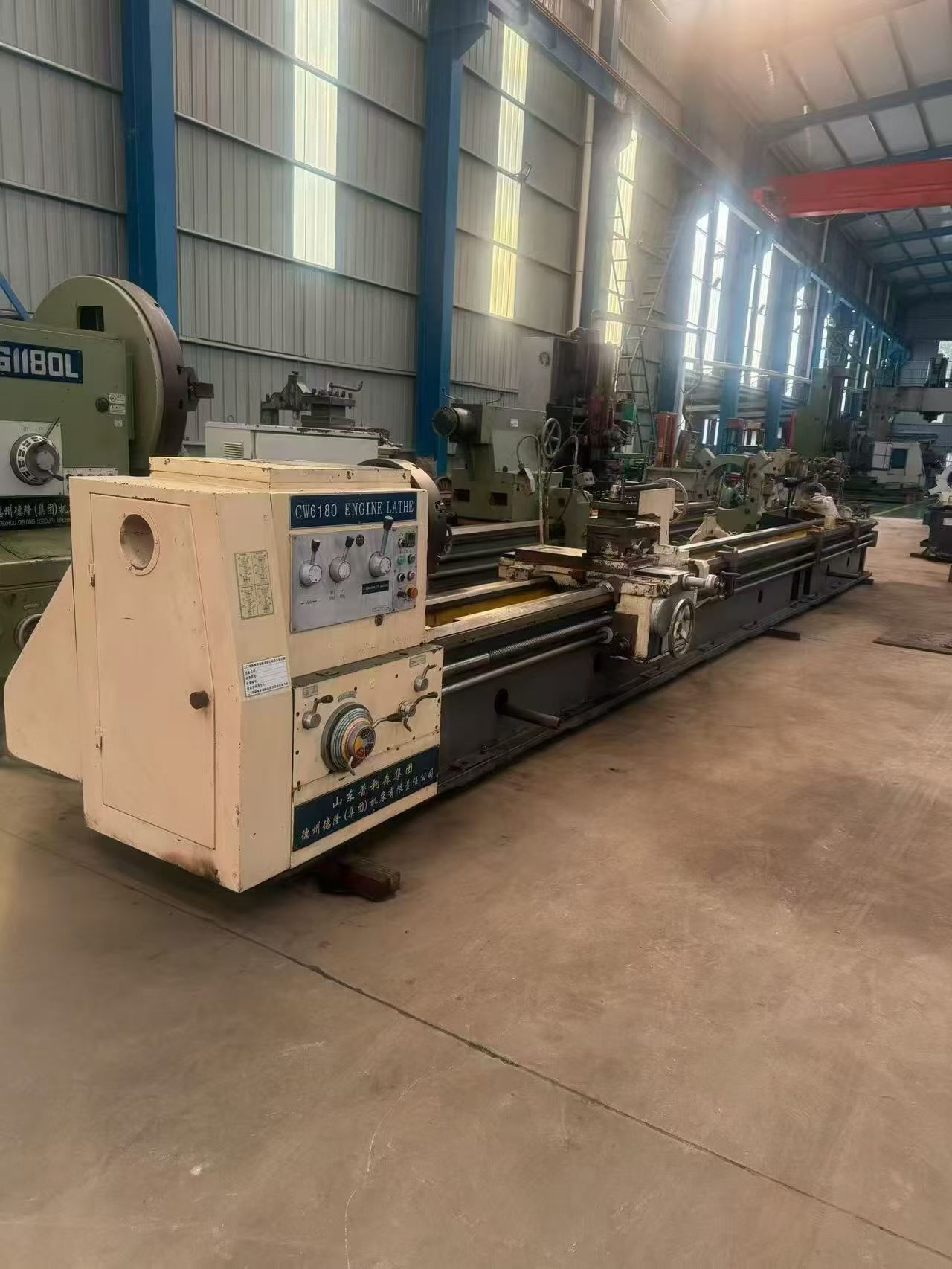 Used PRECISION CW 6180 x 8 m Lathe (2012) for Sale photo 2