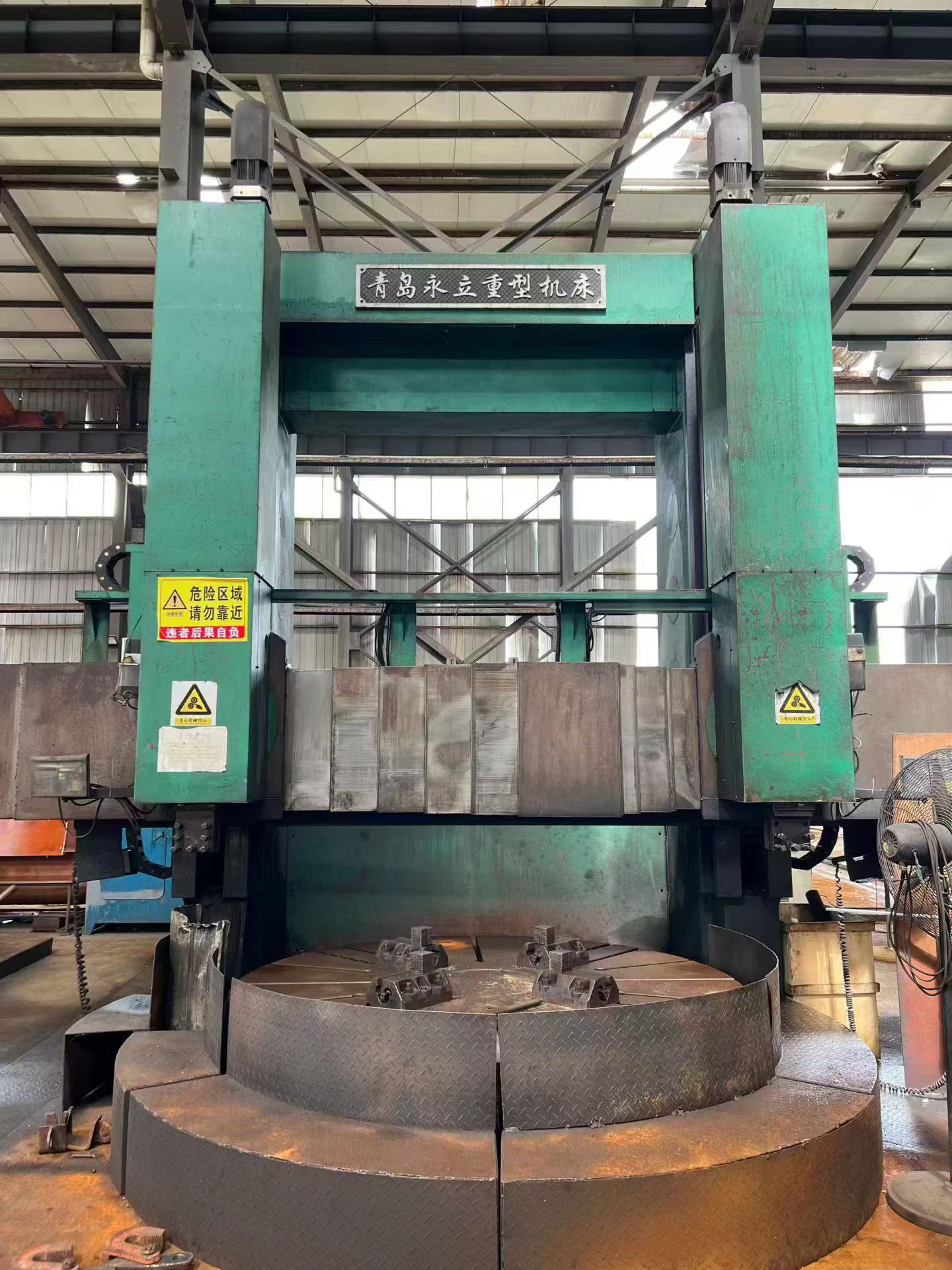Used Qingdao Yongli C 5225 T Double Column Vertical Lathe photo 2