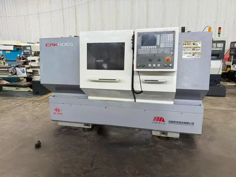 Shenyang 4065 CNC Lathe with Hydraulic Chuck and GSK Control photo 1