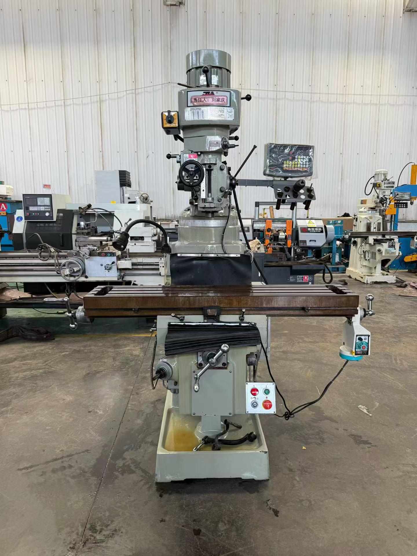 Used WING TAI No. 4 Conventional Milling Machine
