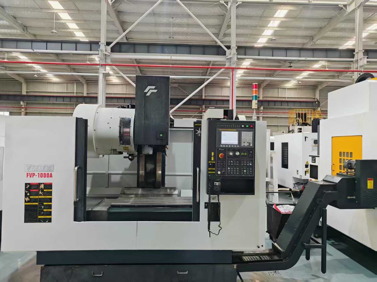 Used FEELER FVP-1000 A Vertical Machining Center with FANUC 0i-MF