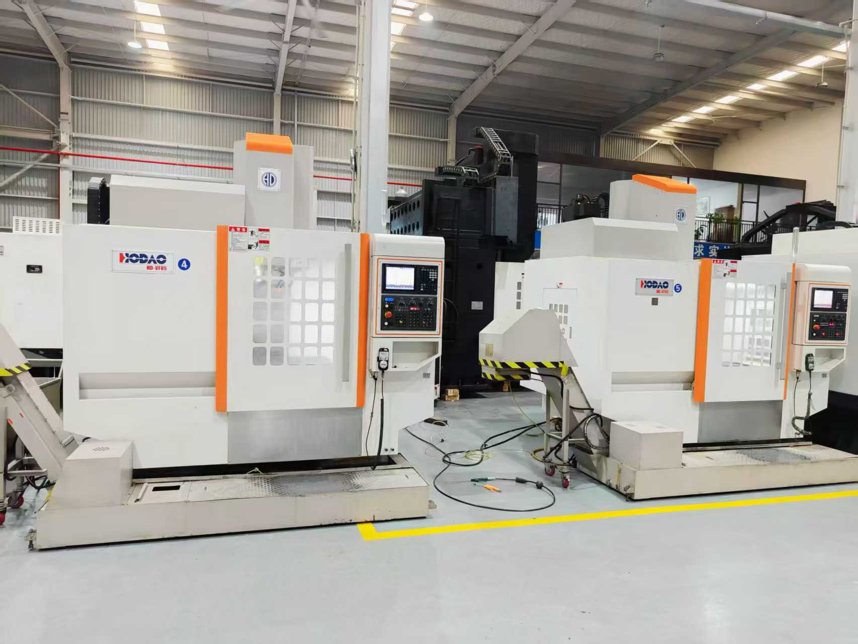 2023 Houdao VF-85 Heavy-Duty Machining Center with Mitsubishi M 80 (Two Units)