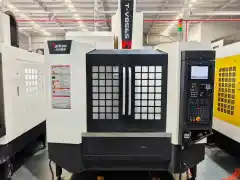 Used Taikan 856 S Vertical Machining Center with Mitsubishi M 80 photo 3