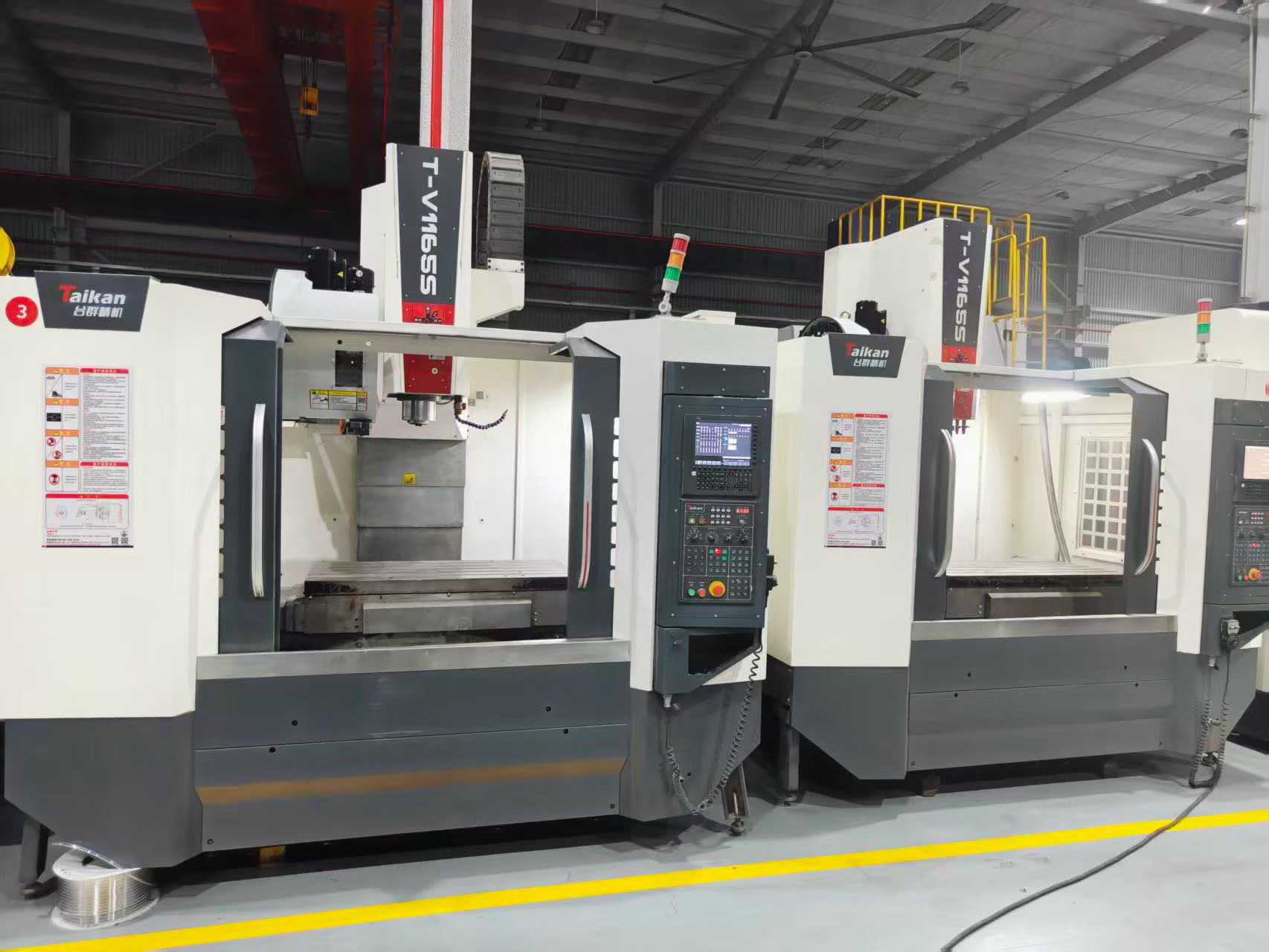 2 Units Used Taikan T-V 1165 S Vertical Machining Centers with FANUC 0i-MF Plus