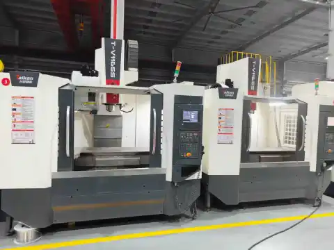 2 Units Used Taikan T-V 1165 S Vertical Machining Centers with FANUC 0i-MF Plus