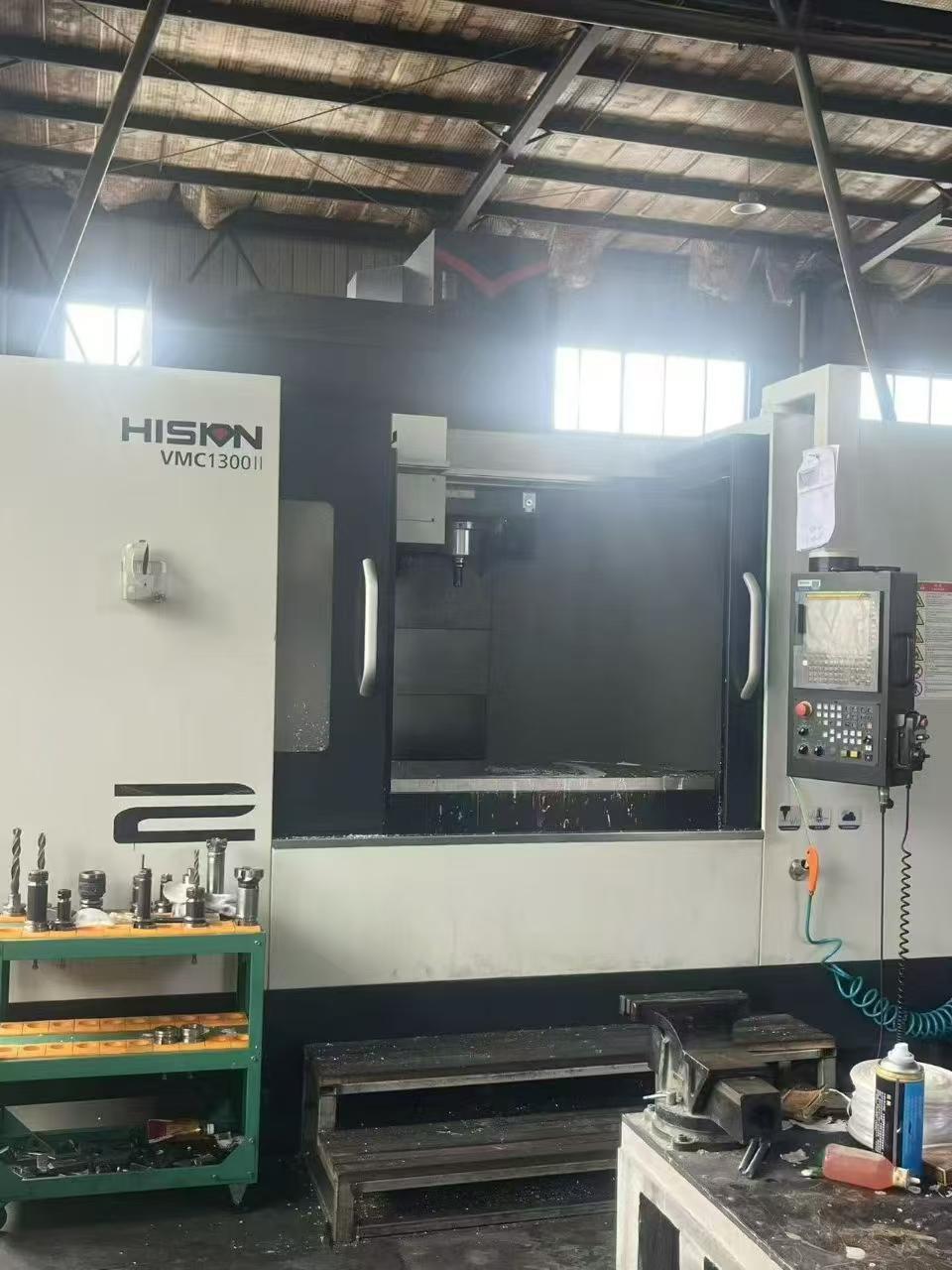 Used Haitian 1300 Vertical Machining Center with FANUC Plus