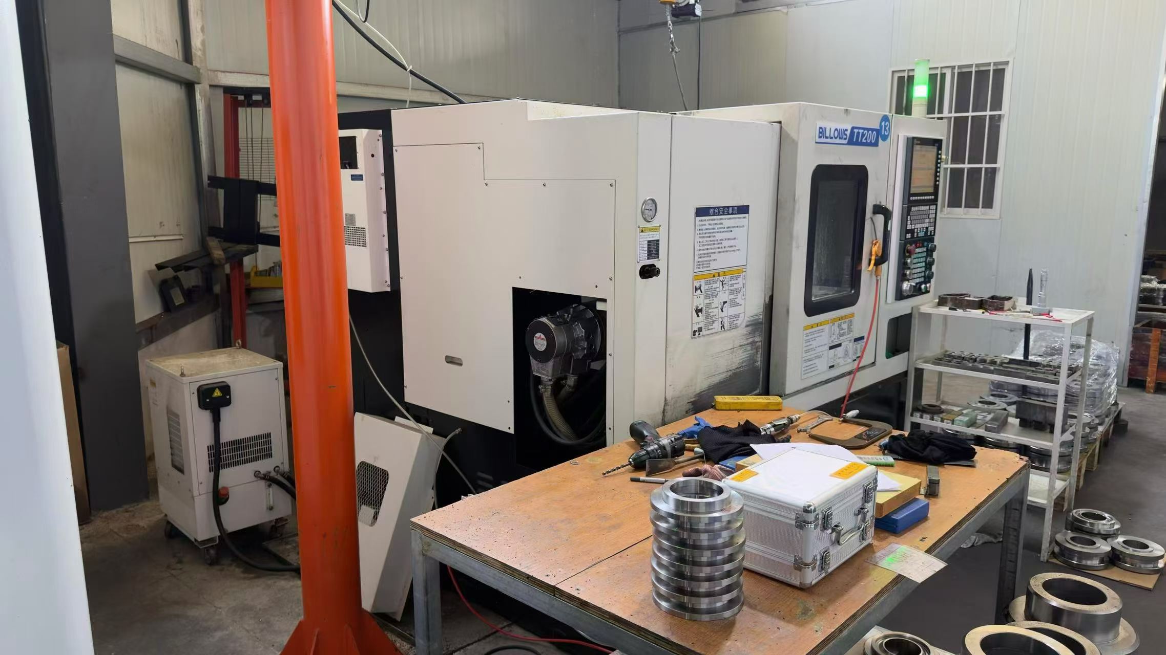 Used Xi'an Julang TT 200 Slant-Bed Turret CNC Lathe photo 2