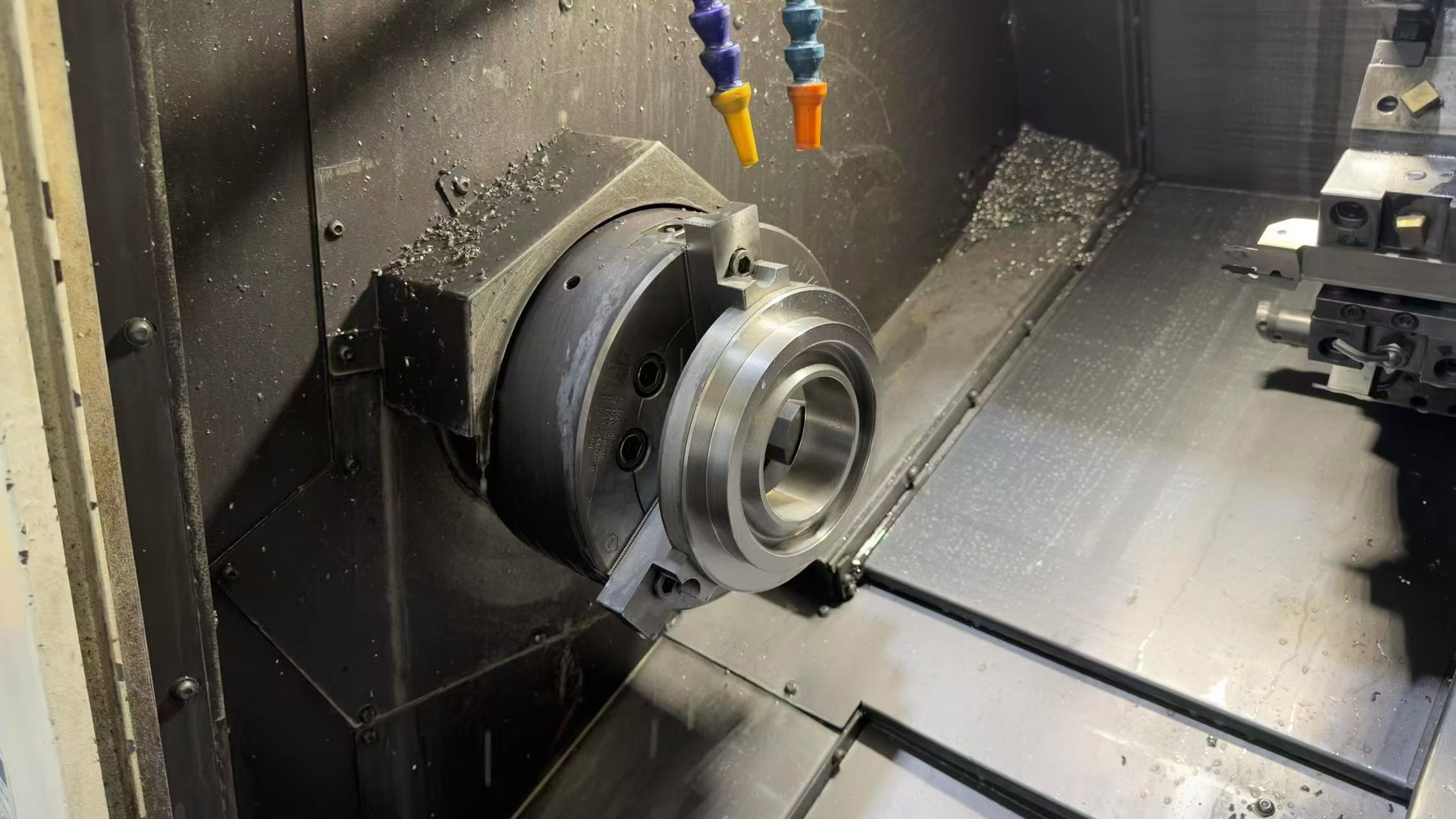 Used Xi'an Julang TT 200 Slant-Bed Turret CNC Lathe photo 4