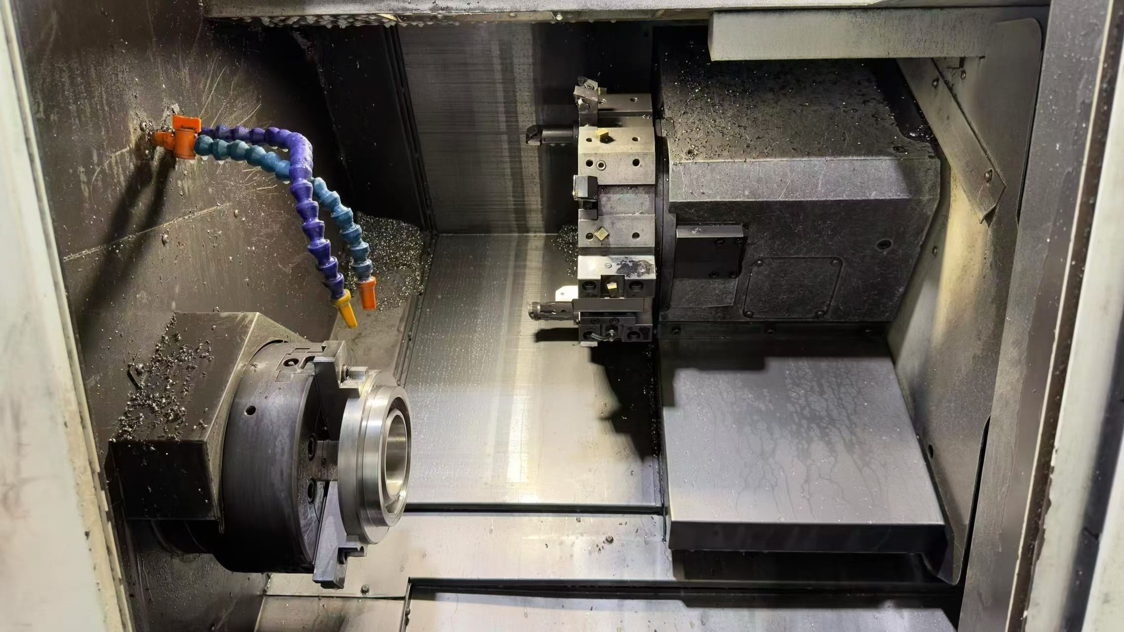 Used Xi'an Julang TT 200 Slant-Bed Turret CNC Lathe photo 7