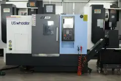 Nearly New Hangzhou Huile LT 210 CNC Lathe with Fanuc TFPlus photo 2