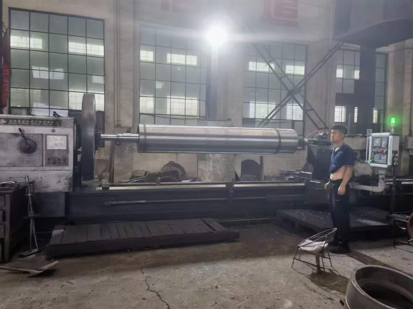 Used Anyang CK 61160 X 10 CNC Lathe with KND Control System photo 5