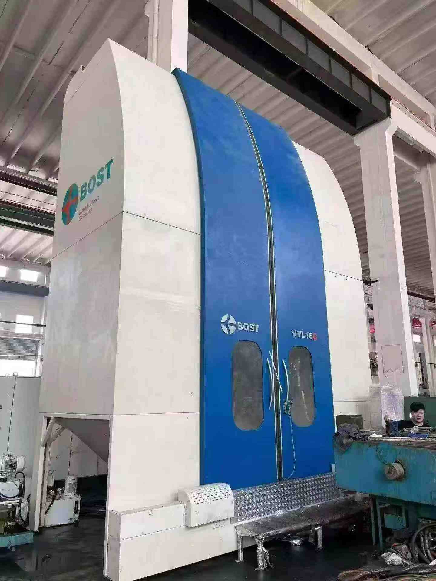 BOST VTL 16 C-1400 Vertical Turning Center, Installed 2011, Unused