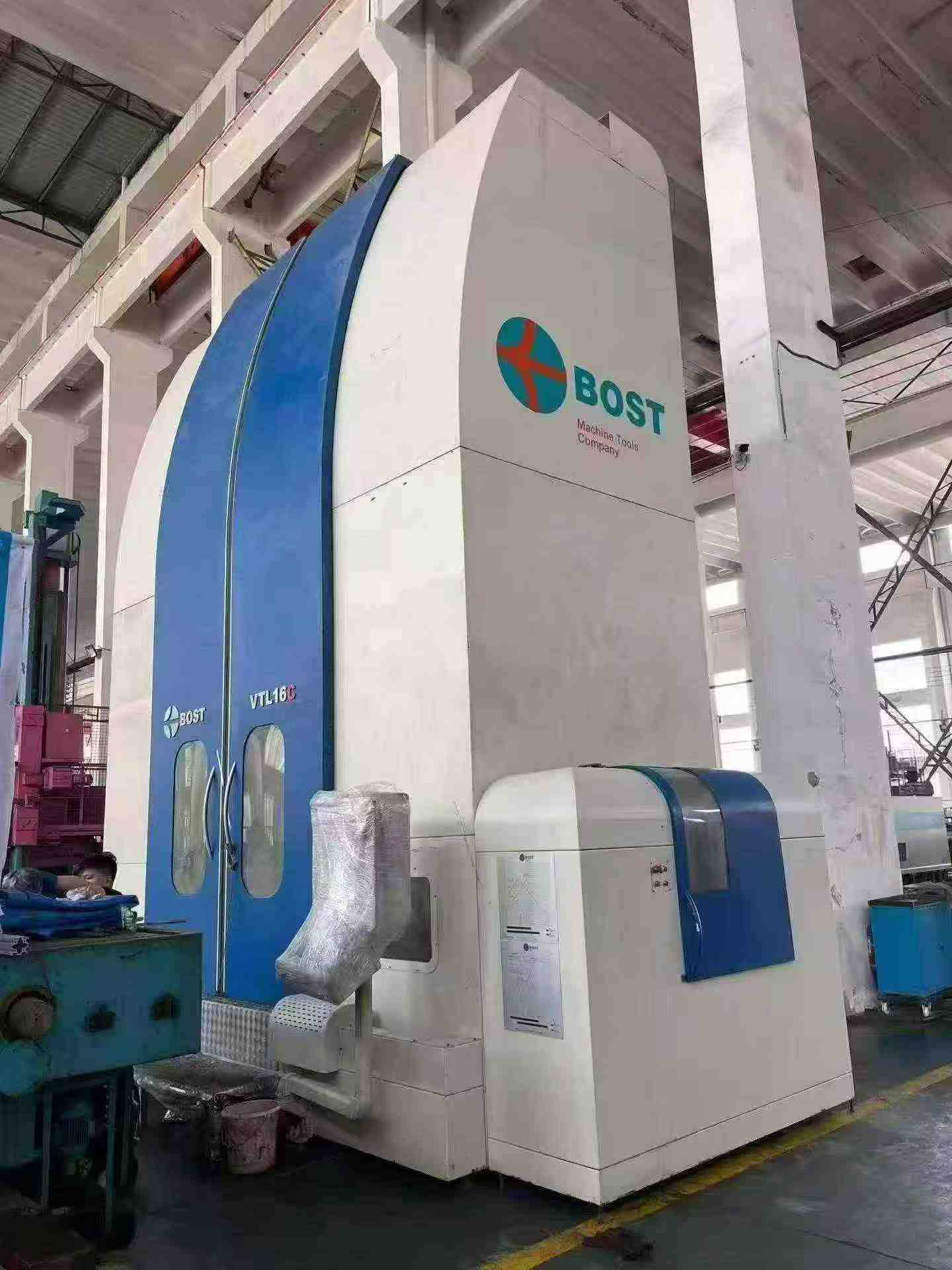 BOST VTL 16 C-1400 Vertical Turning Center, Installed 2011, Unused photo 2