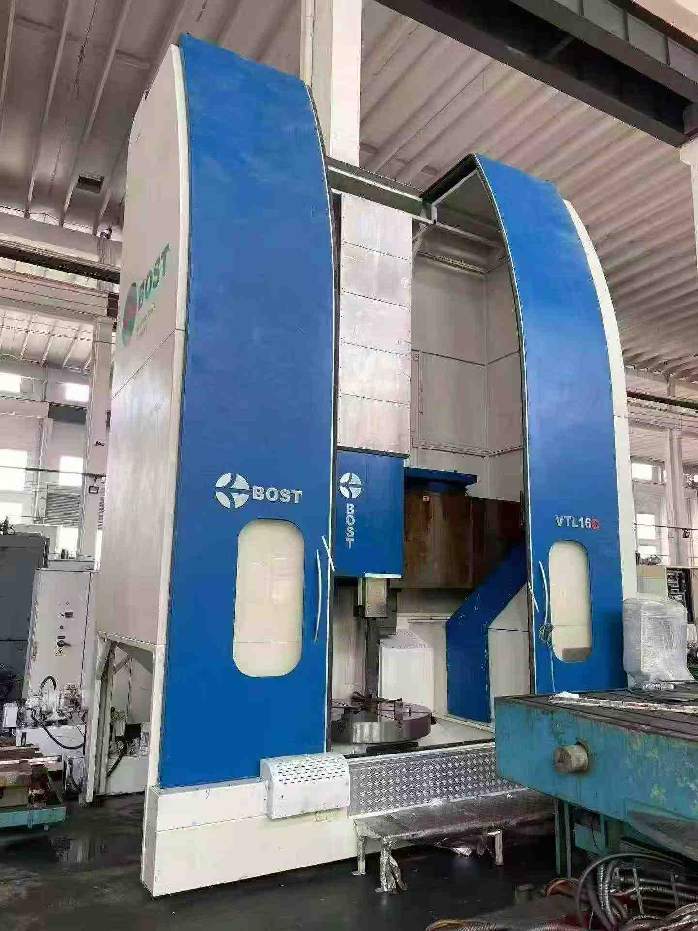 BOST VTL 16 C-1400 Vertical Turning Center, Installed 2011, Unused photo 9