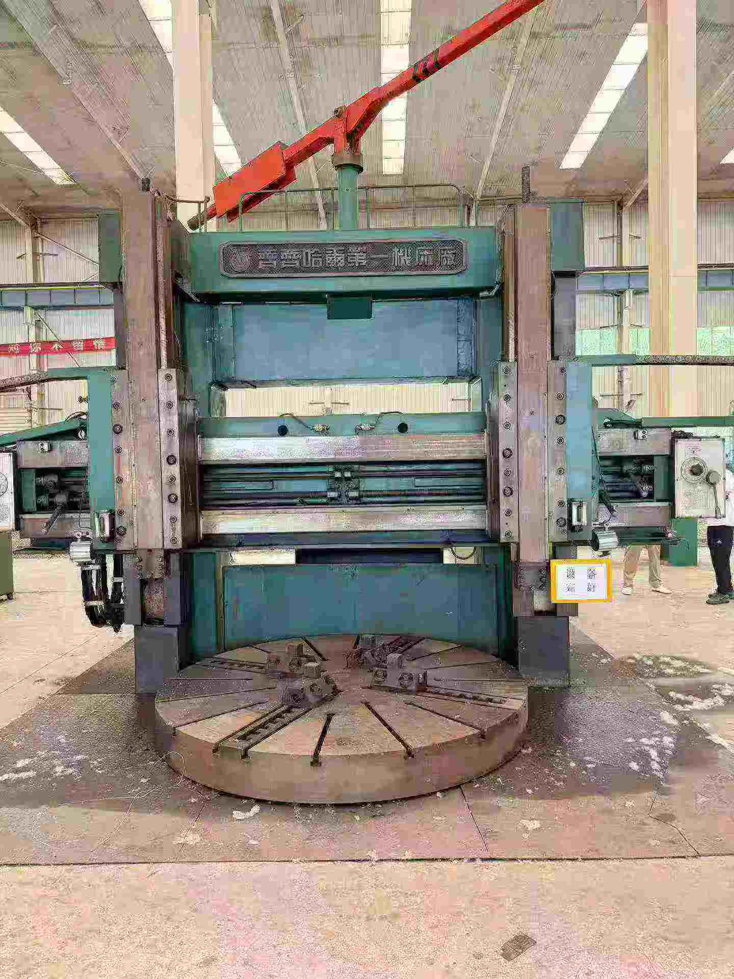 Used Qizhong C 5225 E x 16/10 Double Column Vertical Lathe for Sale