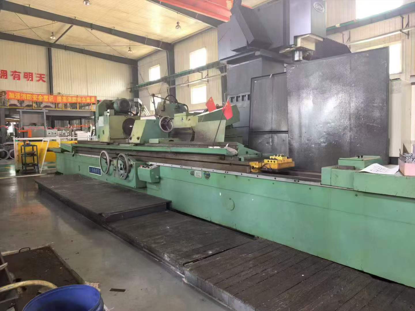 Used Shanghai H 147 4 m Cylindrical Grinding Machine and 1363 4 m Grinding Machine photo 4