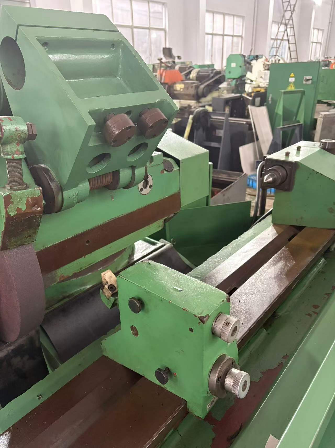 Shanghai-Made 1432/2 m External Cylindrical Grinding Machine, Used photo 3