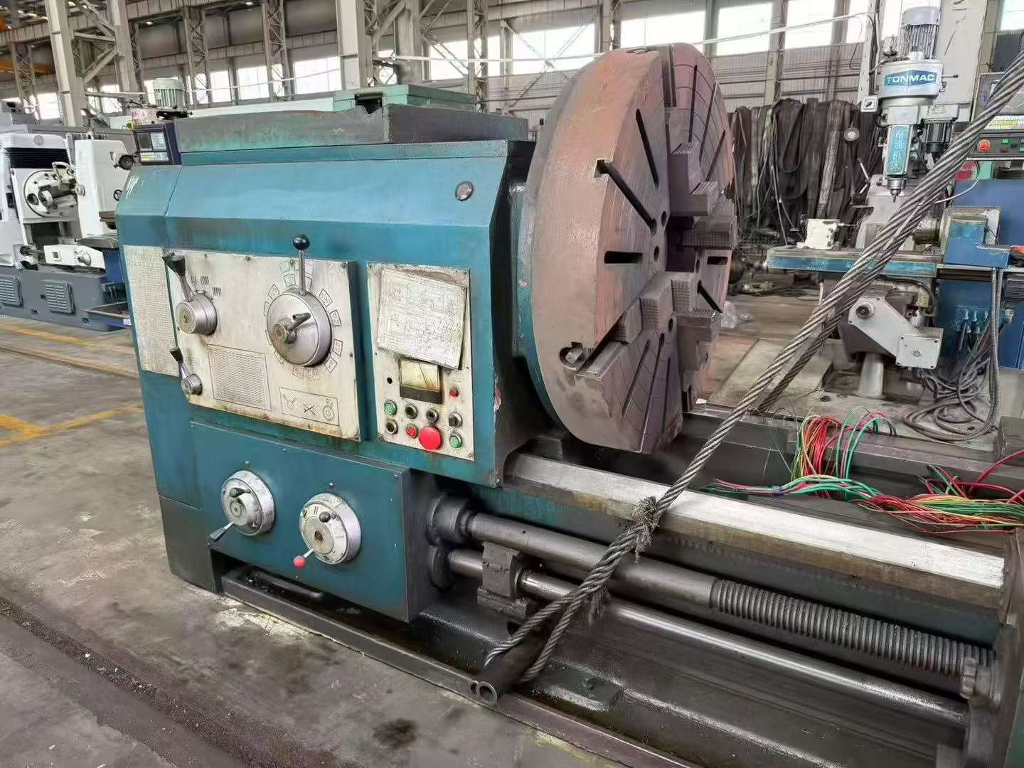 Used Shenyang 61100 5 m Lathe with Steady Rest photo 2