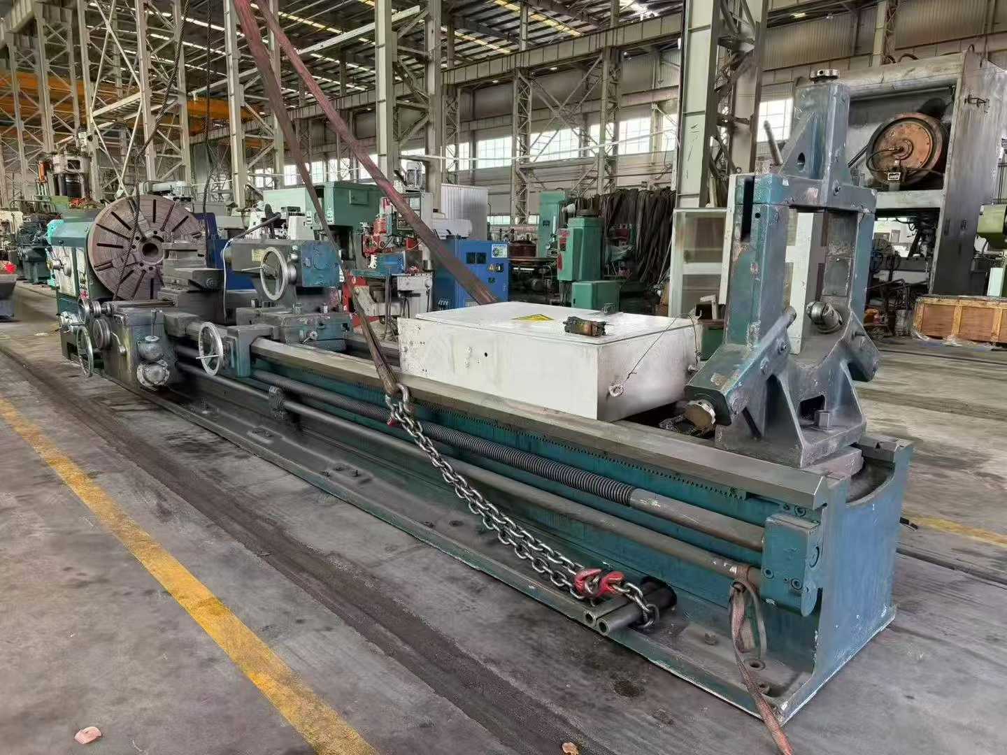 Used Shenyang 61100 5 m Lathe with Steady Rest photo 3