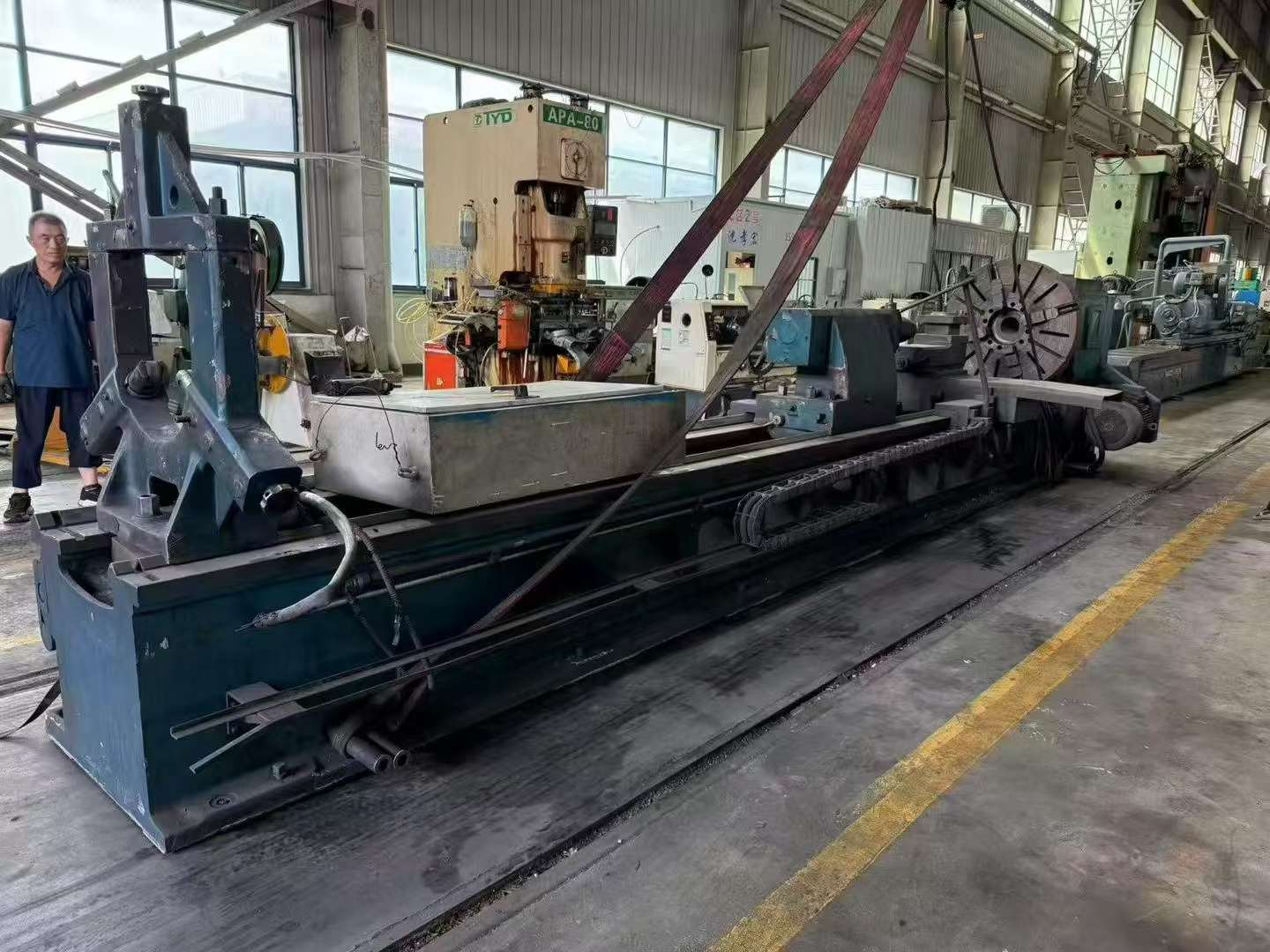 Used Shenyang 61100 5 m Lathe with Steady Rest photo 7