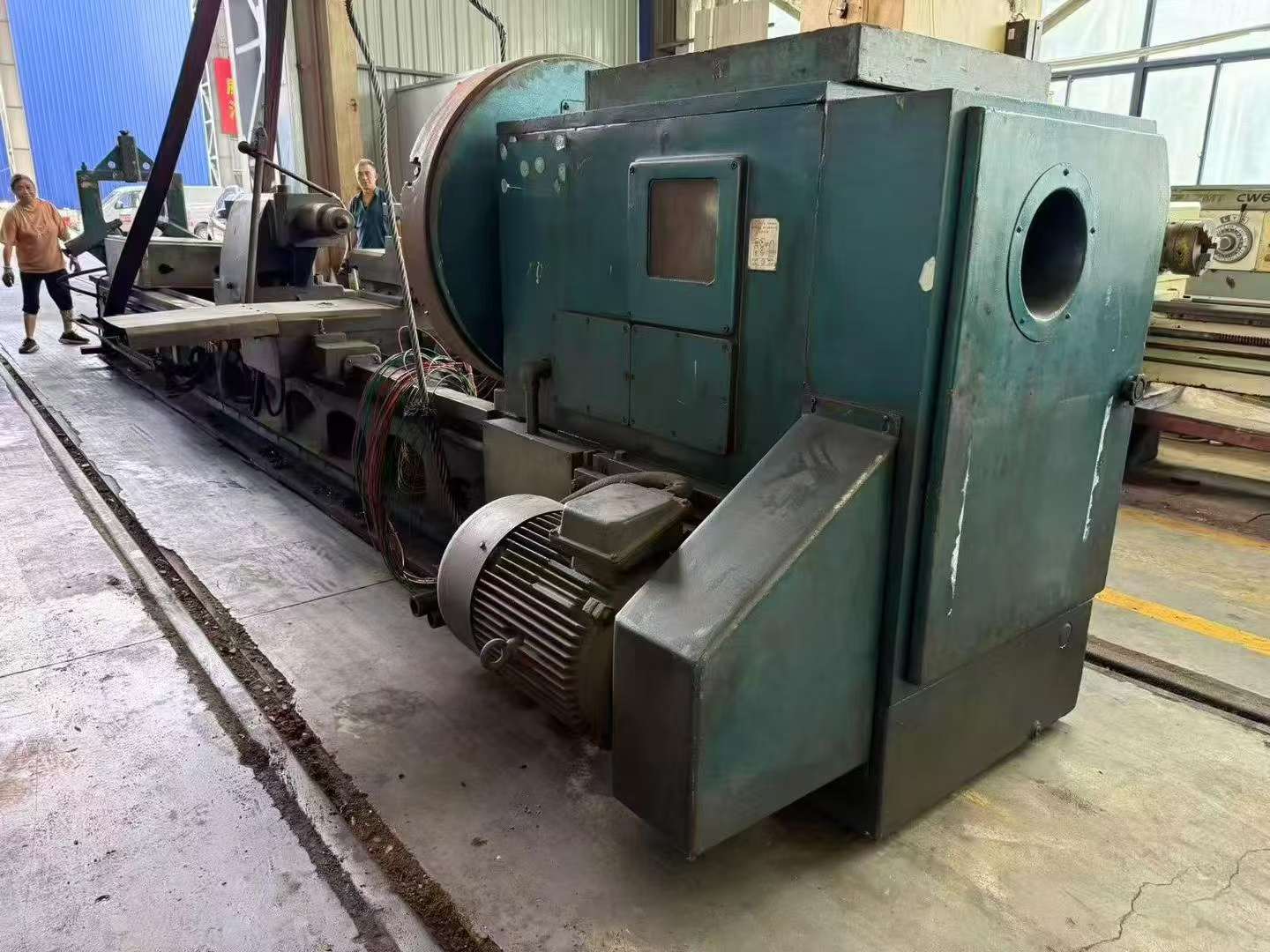 Used Shenyang 61100 5 m Lathe with Steady Rest photo 8