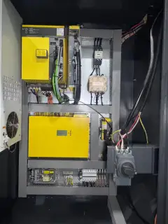 Used Jinzhong V-850 Vertical Machining Center with FANUC 0i-MF Plus (Two Units) photo 7