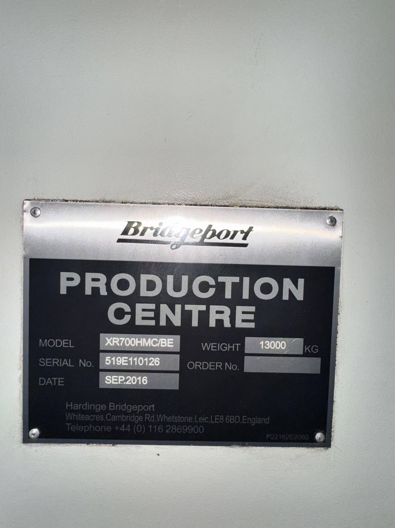 Used Hardinge XR 700 Dual-Station Horizontal Machining Center photo 8
