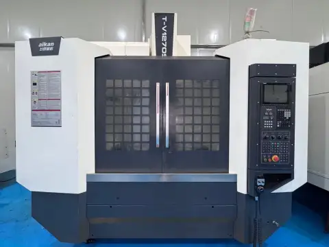 Used Taikan T-V 1270 S Vertical Machining Center with Mitsubishi M 80