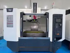 Used Taikan T-V 1270 S Vertical Machining Center with Mitsubishi M 80 photo 2