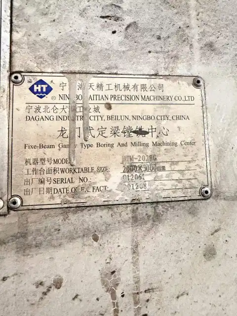 Máquina herramienta usada Haitian 3028