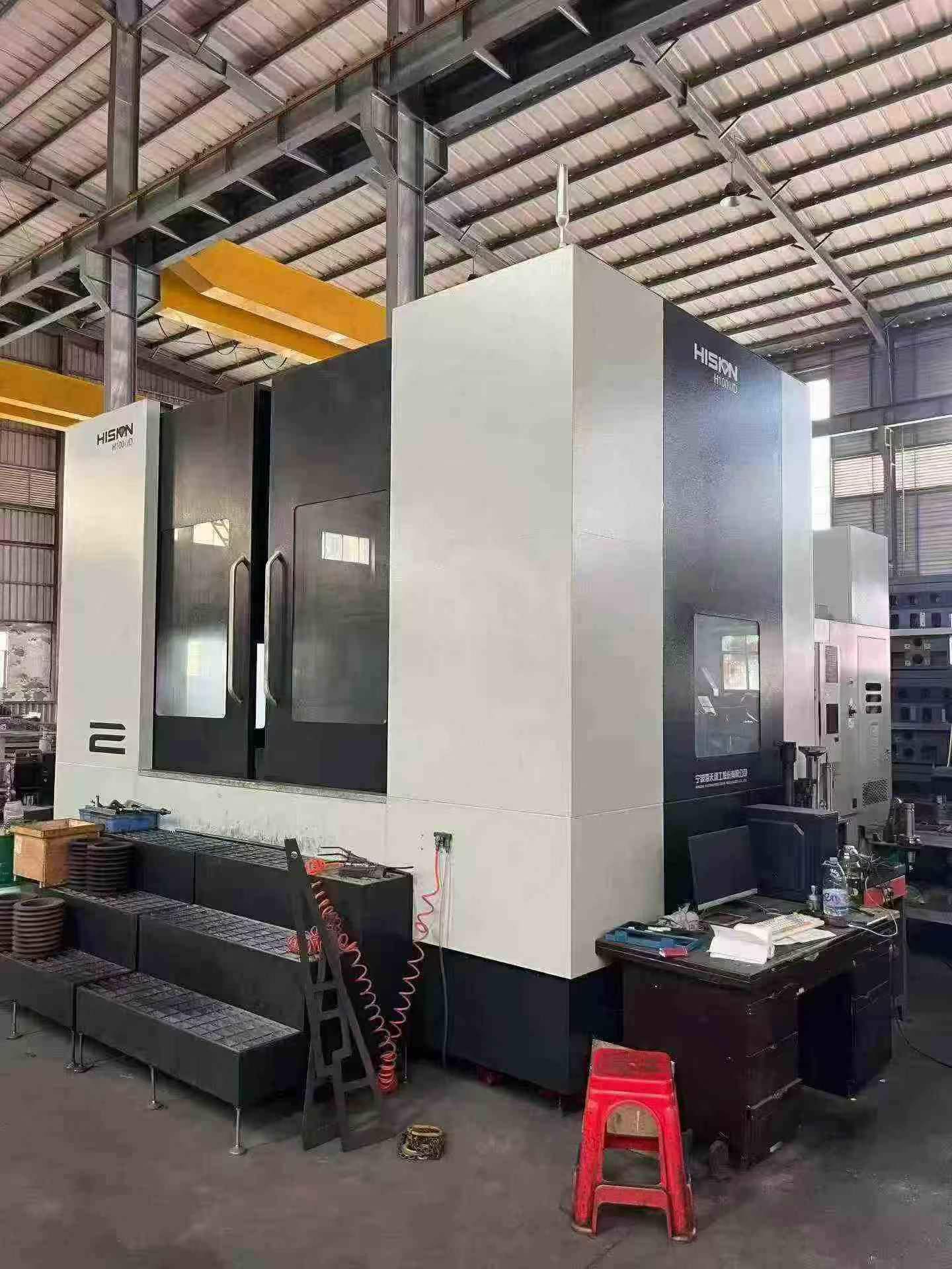 Used Haitian H 100 Horizontal Boring-Milling Machining Center with FANUC 0i-MF Plus photo 4