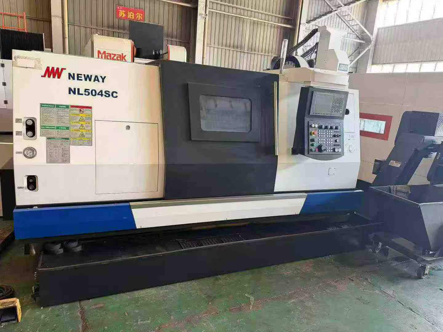 Used Neway 504 CNC Horizontal Lathe photo 2