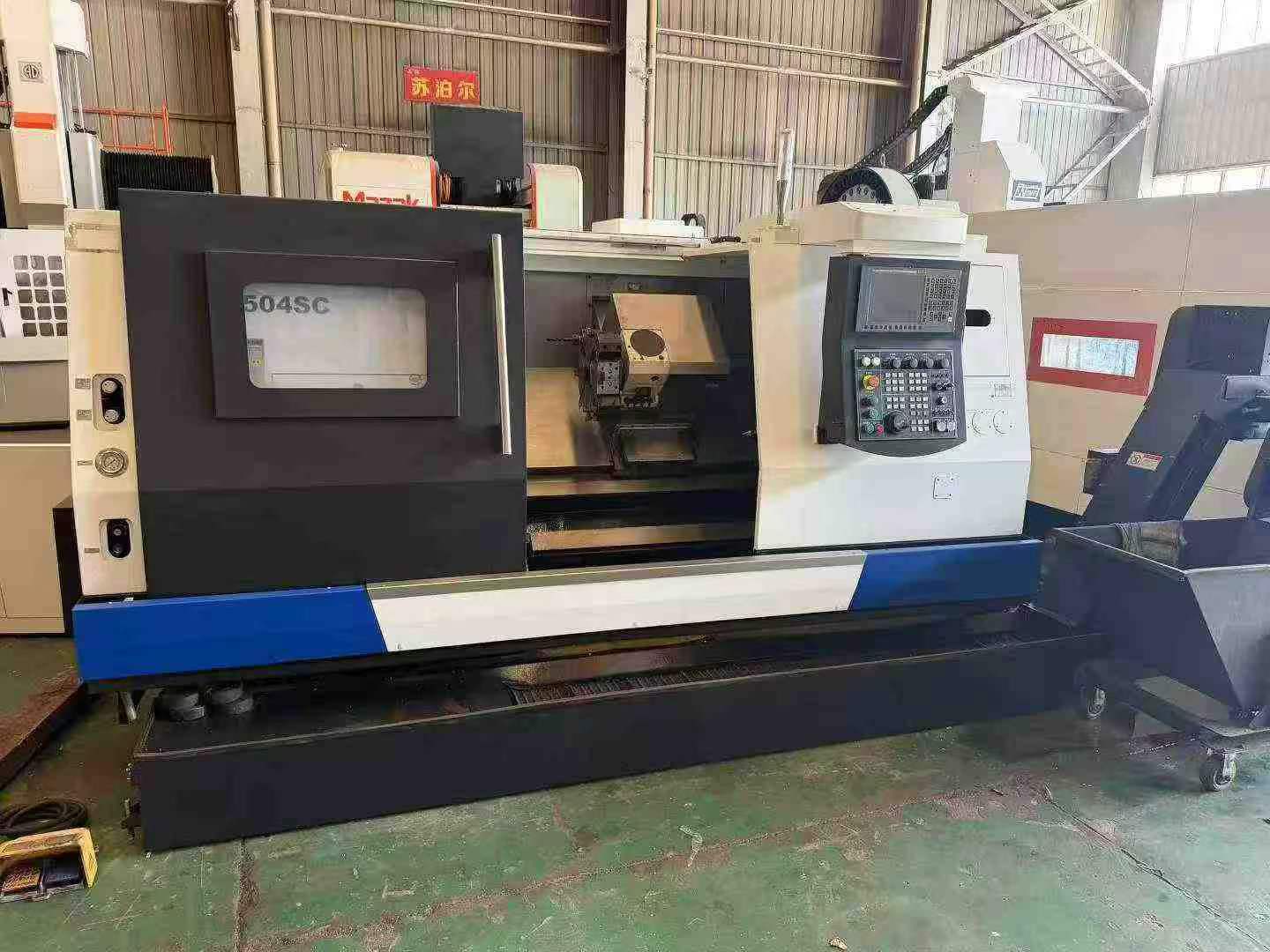 Used Neway 504 CNC Horizontal Lathe photo 3