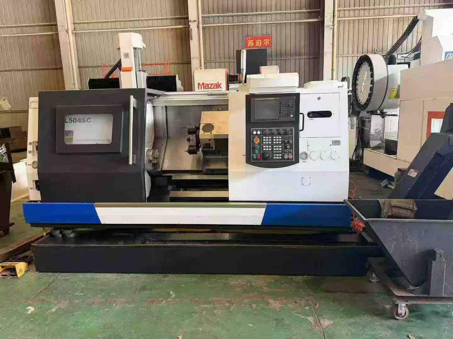 Used Neway 504 CNC Horizontal Lathe photo 4