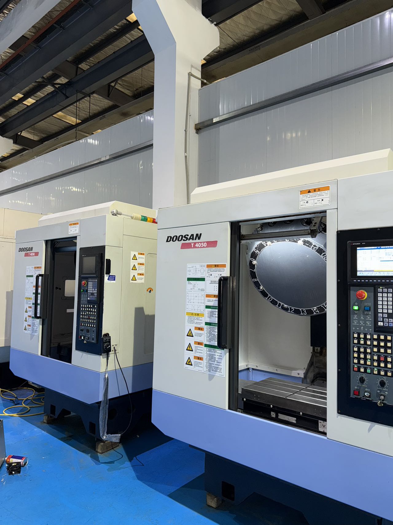 Used DN Solutions T 4050 Drilling and Tapping Center with Mitsubishi M 70