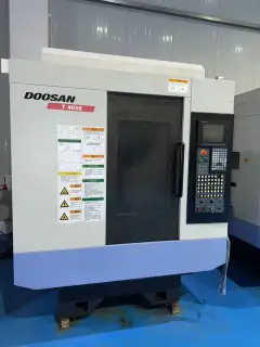 Used DN Solutions T 4050 Drilling and Tapping Center with Mitsubishi M 70 photo 4