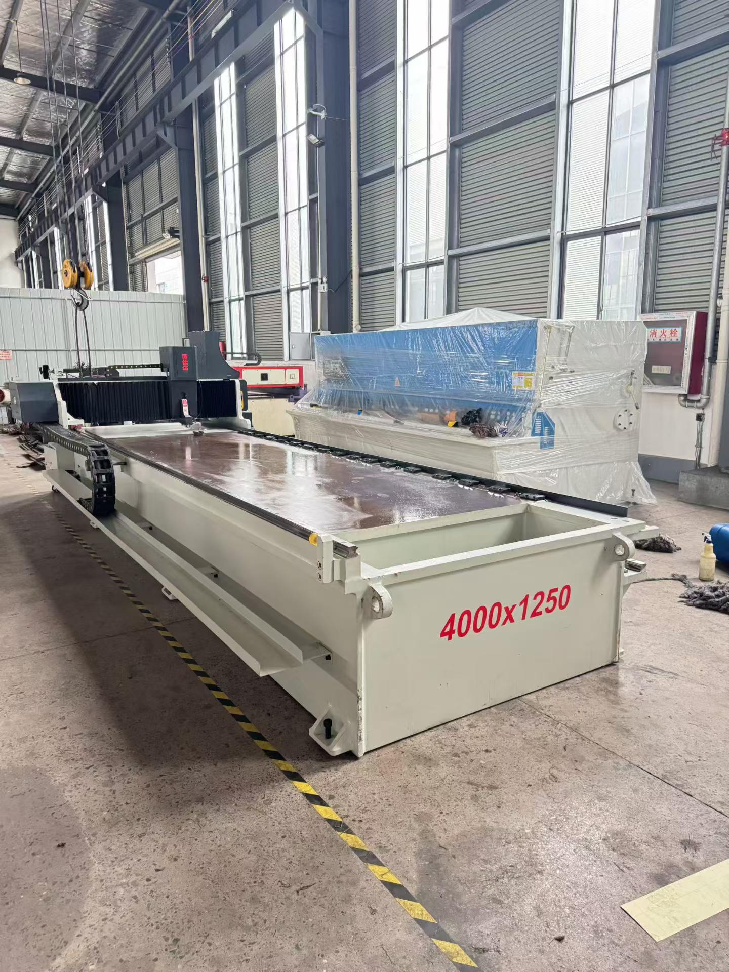 Used Boshida 1250 x 4000 CNC V-Grooving Machine photo 2
