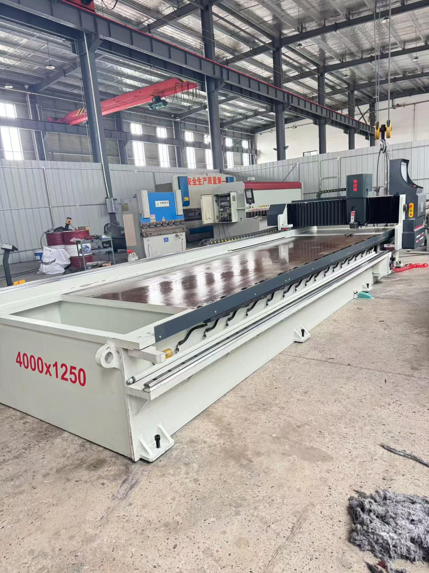Used Boshida 1250 x 4000 CNC V-Grooving Machine photo 3