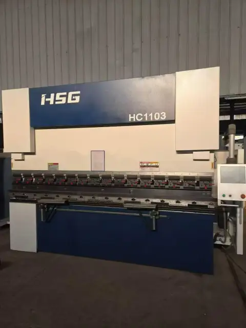 مكبس ثني الصفائح الكهروهيدروليكي HSG 100/3200 مستعمل