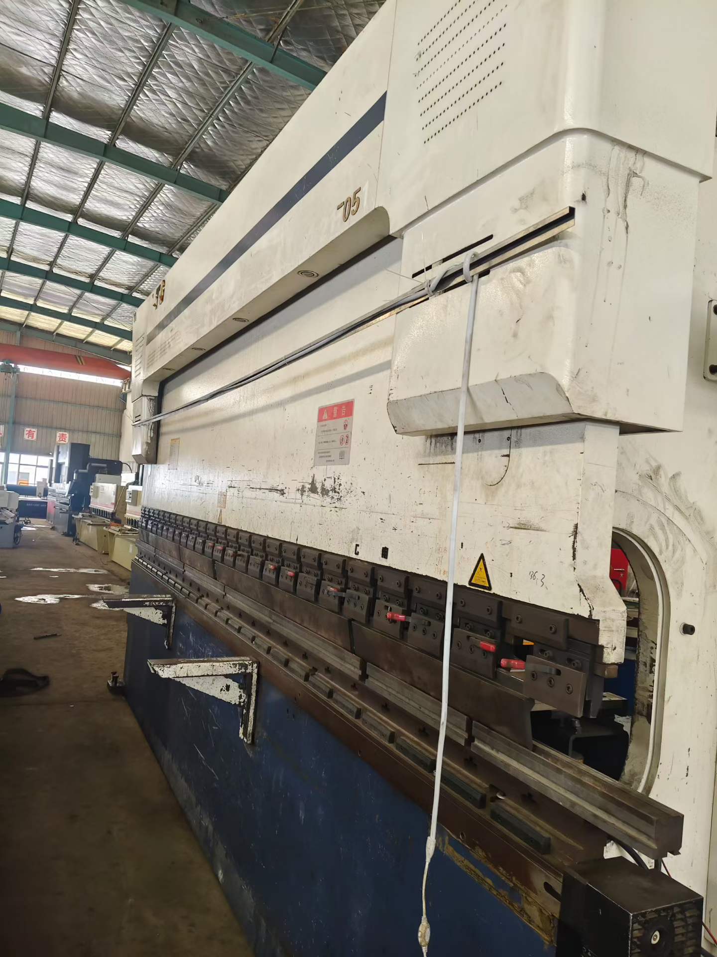 Used Wuxi Haotong 5-Meter Shearing/Bending Machine, One Set photo 4