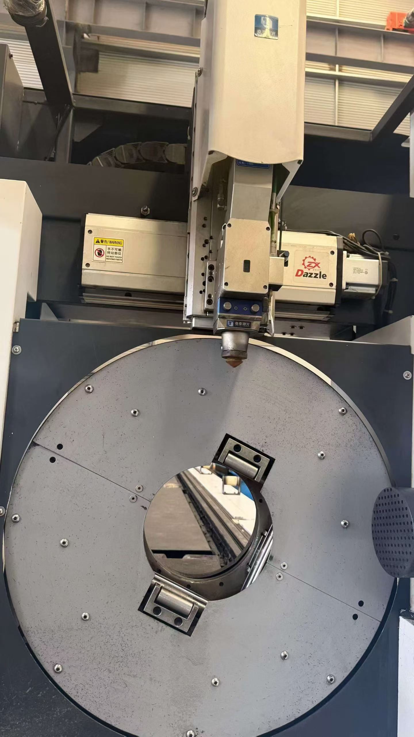 Used Jiate 6 m Professional Laser Tube Cutting Machine photo 5