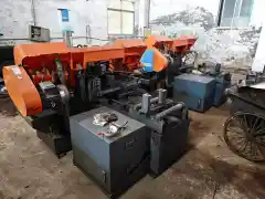 Used Weilishi H-330 NC CNC Metal Band Saw (Two Identical Units) photo 7