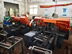 Used Weilishi H-330 NC CNC Metal Band Saw (Two Identical Units) photo 9
